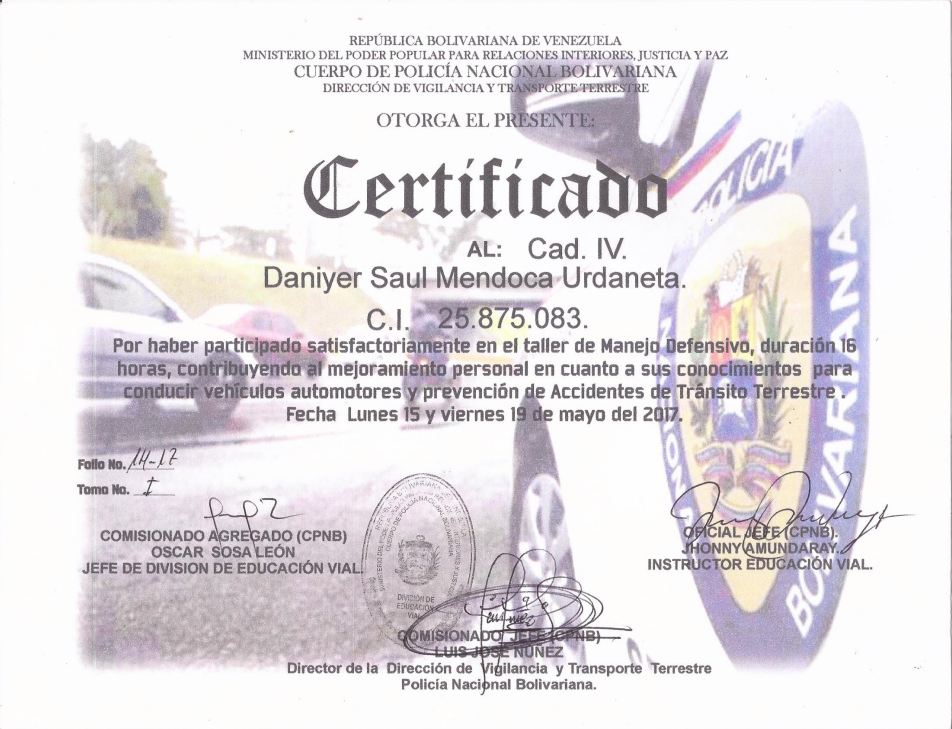 Certificado PNB